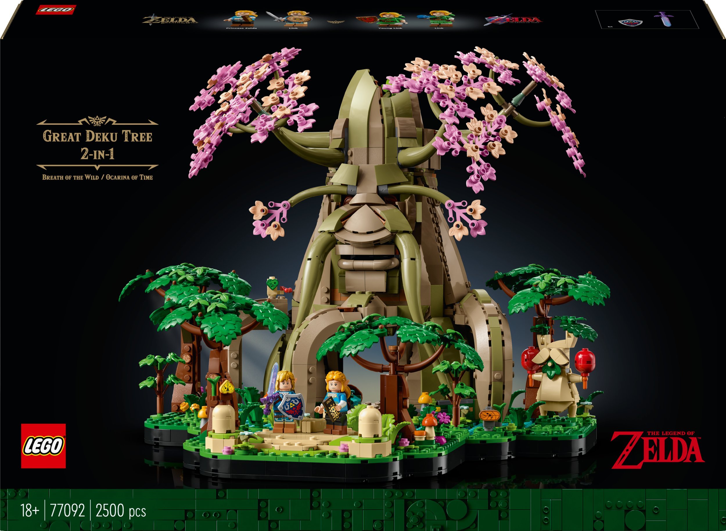 LEGO The Legend of Zelda Great Deku Tree 2 w 1 (77092)