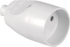 Volteo GNIAZDO POJEDYNCZE 16A 250V ROZBIERALNE B/U CZARNE