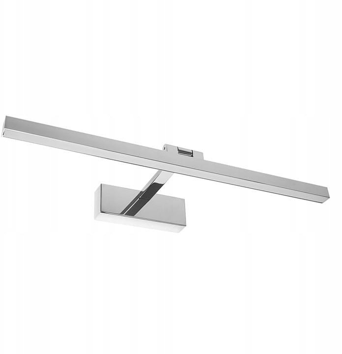 KINKIET ŁAZIENKOWY PROSTY 9W 40CM CHROM 4000K