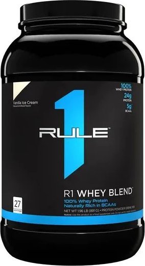 Rule One Rule One - R1 Whey Blend, Odżywka Białkowa, Vanilla Ice Cream, Proszek, 891g