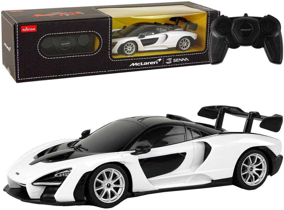 SAMOCHÓD ZDALNIE STEROWANY AUTO SPORTOWE RC MCLAREN 1:24 RASTAR PILOT