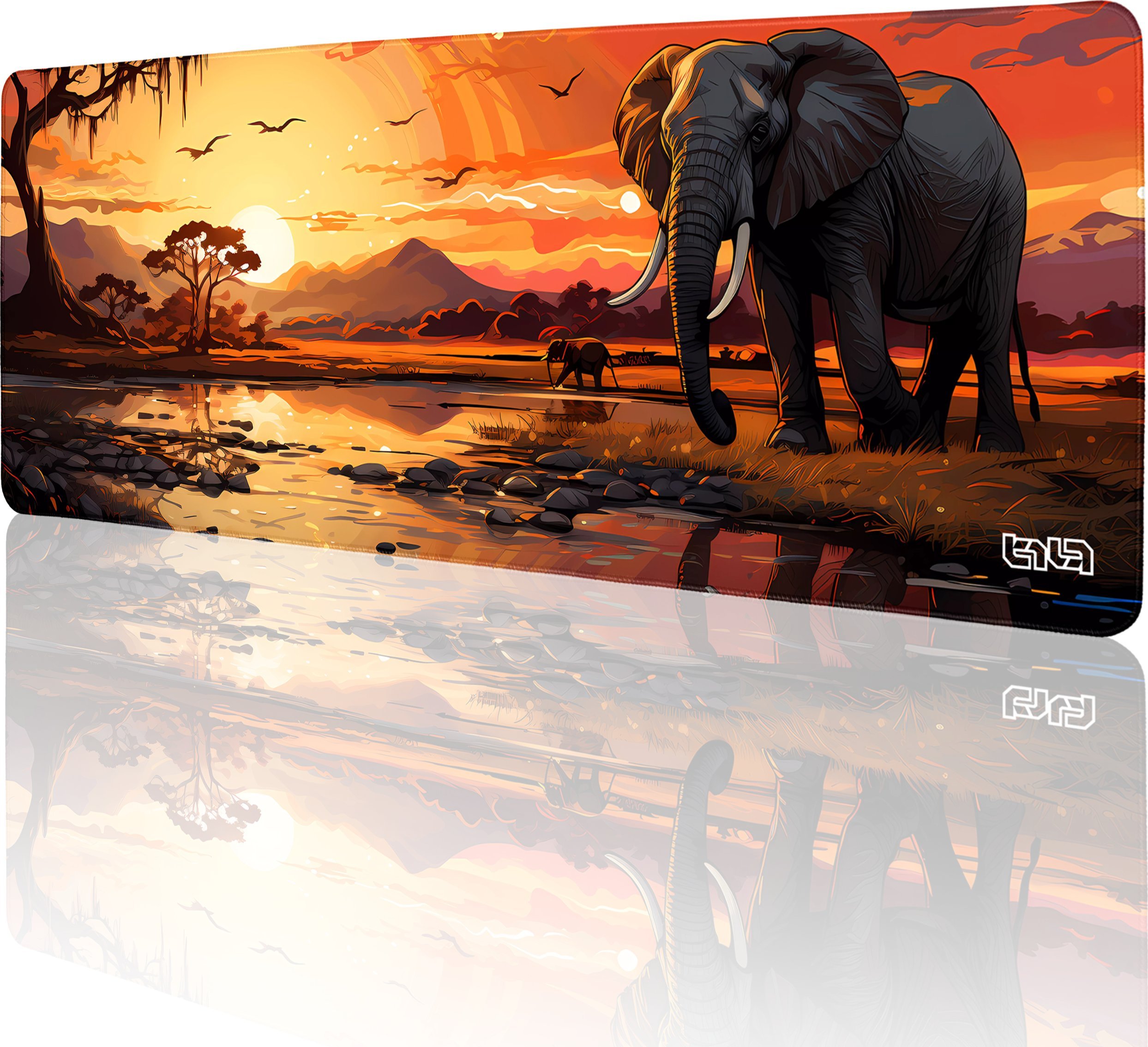 Podkładka Tilt PODKŁADKA POD MYSZ GAMINGOWA Safari 80x30 TILT Dla gracza Wodoodporna XL