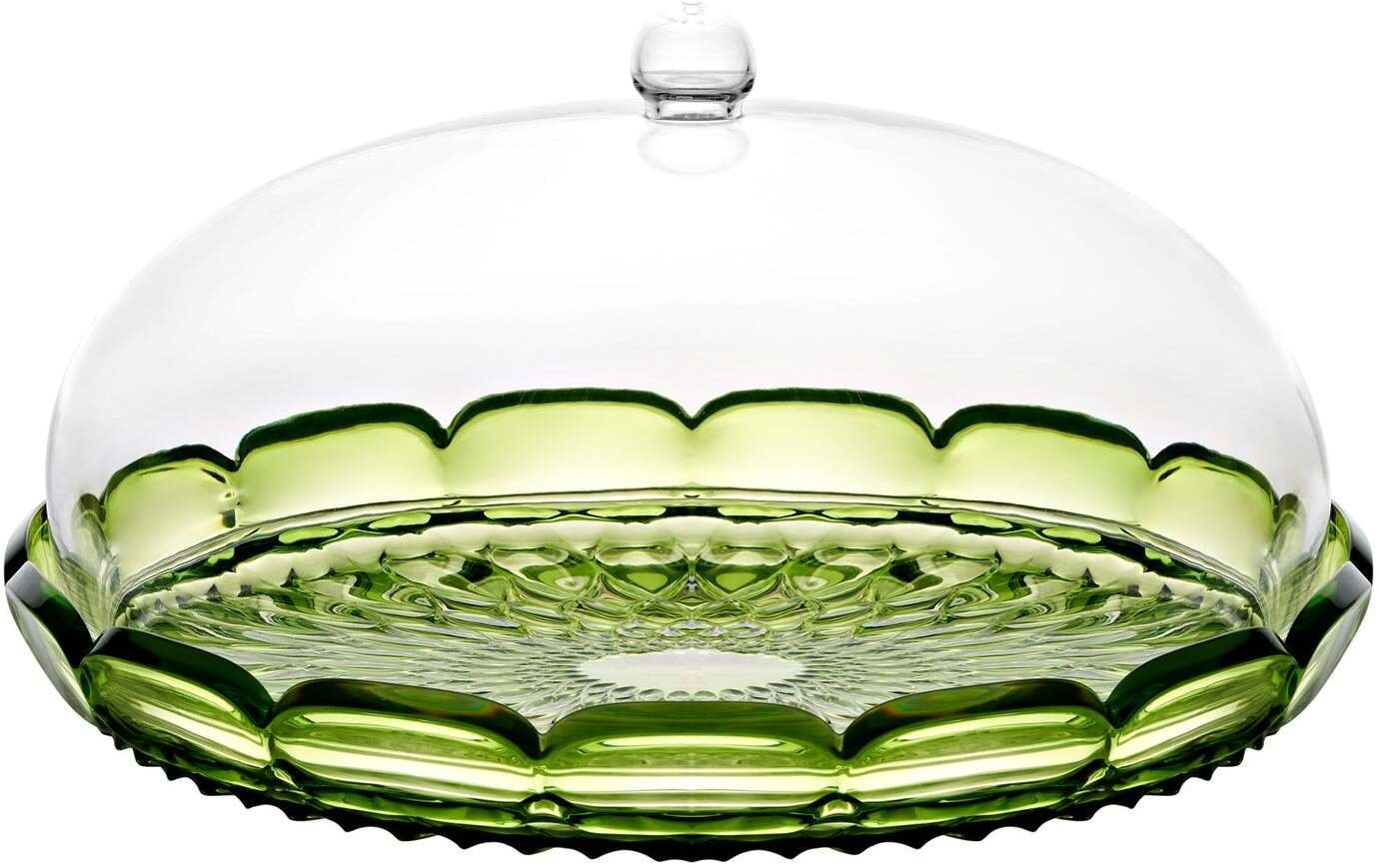 Guzzini VANITY Pokrywka do tortów Water lily green