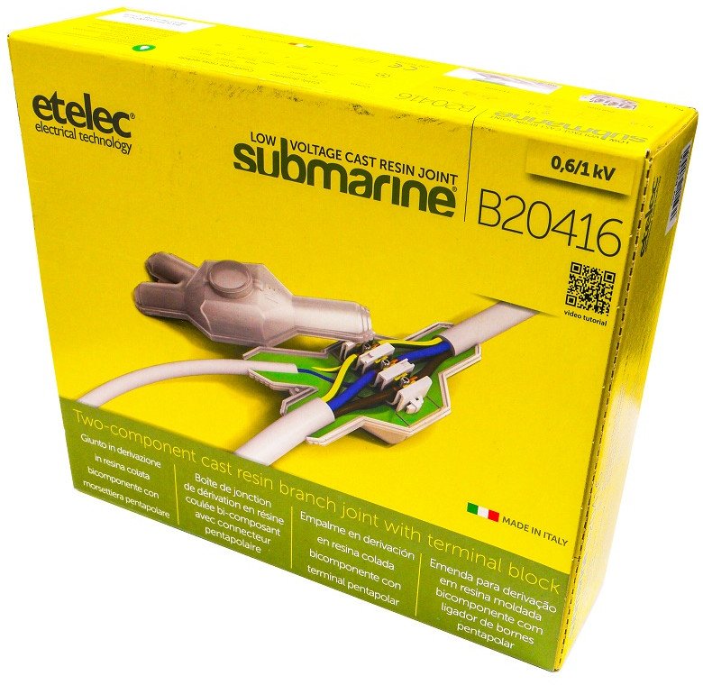 Mufa żywiczna B2-0416 0,6/1kV