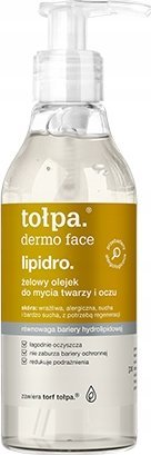Tołpa Dermo Face Lipidro Żelowy olejek do mycia twarzy i oczu 195ml