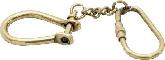 Breloczek Brelok mosiężny szekla NI012