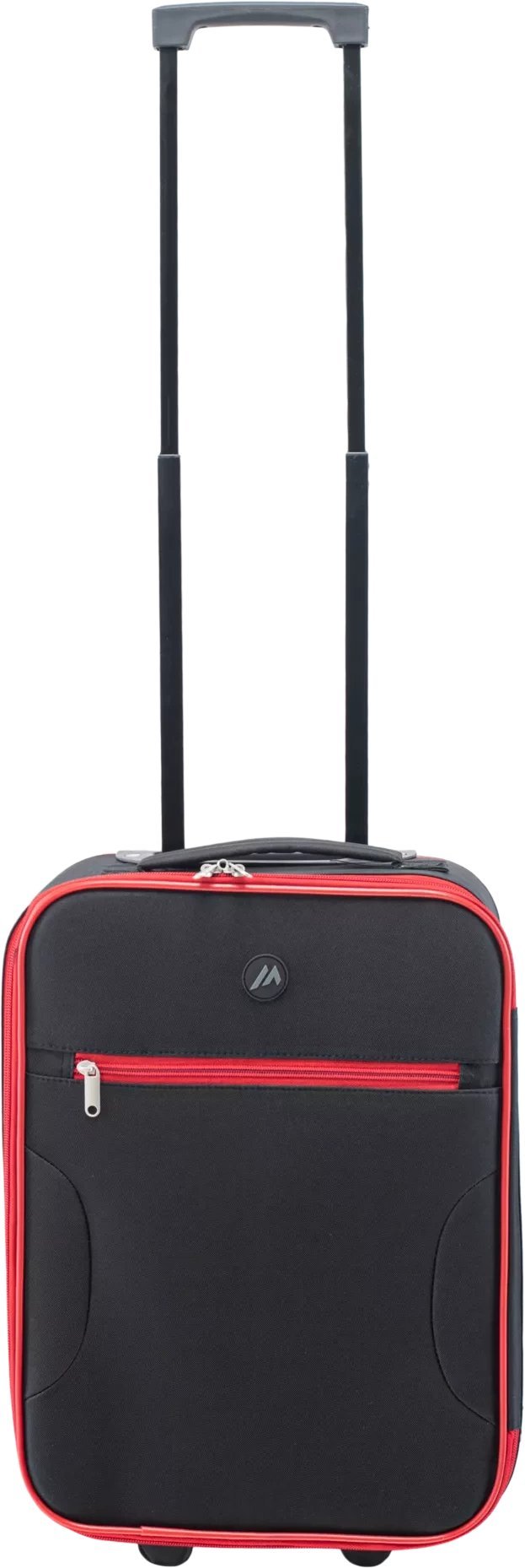 Martes Walizka kabinowa miękka Romania S czarno-czerwona (M000271768)