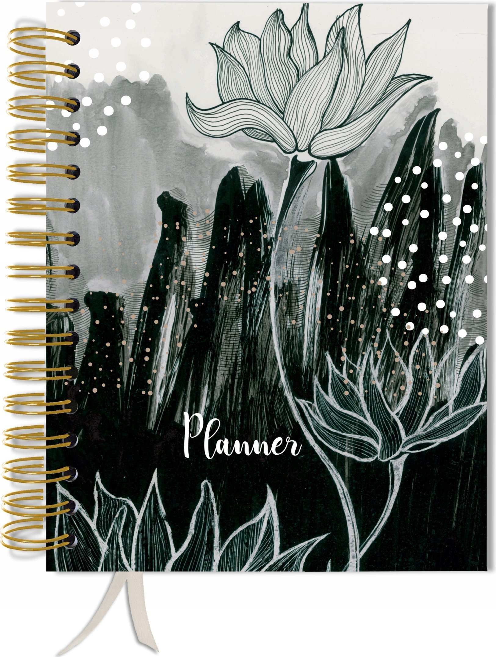 TadaPlanner Kalendarz PREMIUM terminarz bez dat książkowy A5+