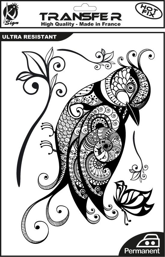 Ki-Sign Naprasow. A4 Czarna Ptak