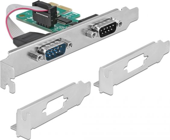 Kontroler Delock PCIe - Serial RS-232 (89918)