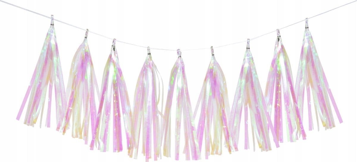 Teka Girlanda z opalizuj±cymi frędzlami