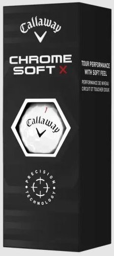 Piłki golfowe CALLAWAY CHROME SOFT X