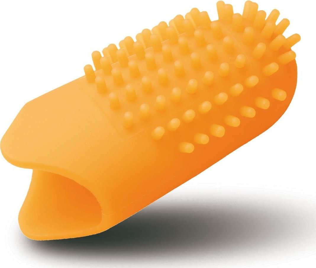 IKO IKO KIDS BIO szczoteczka na palec pomarańczowa one size