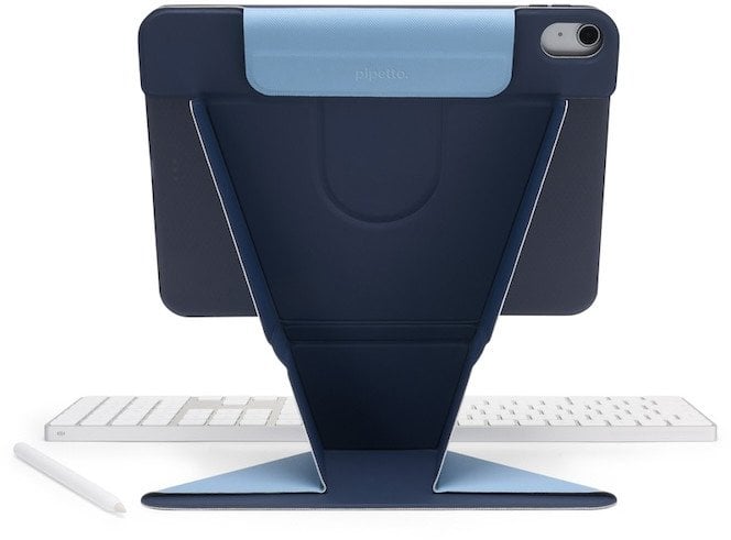 Pipetto Origami No6 Stand case, dark blue - iPad Air 13" (M3,2025; M2,2024)