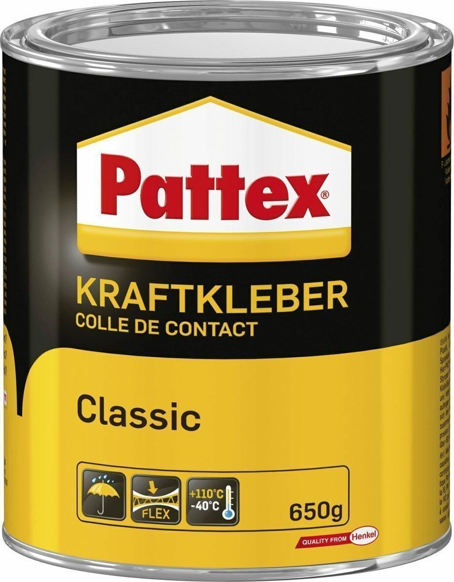 Pistolet do kleju Dell Pattex Kraftkleber Classic, hochwärmefest, Dose mit 650g
