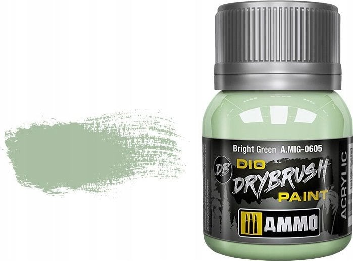 Vallejo Ammo: DIO Drybrush - Bright Green