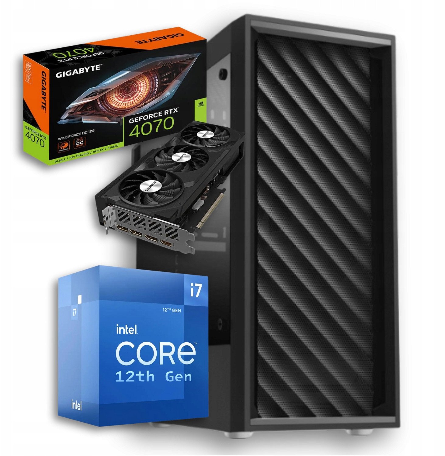 Komputer Pix Lumen V4 Intel Core i7 NVIDIA GeForce RTX 4070 64GB DDR4 2000GB SSD Windows 11