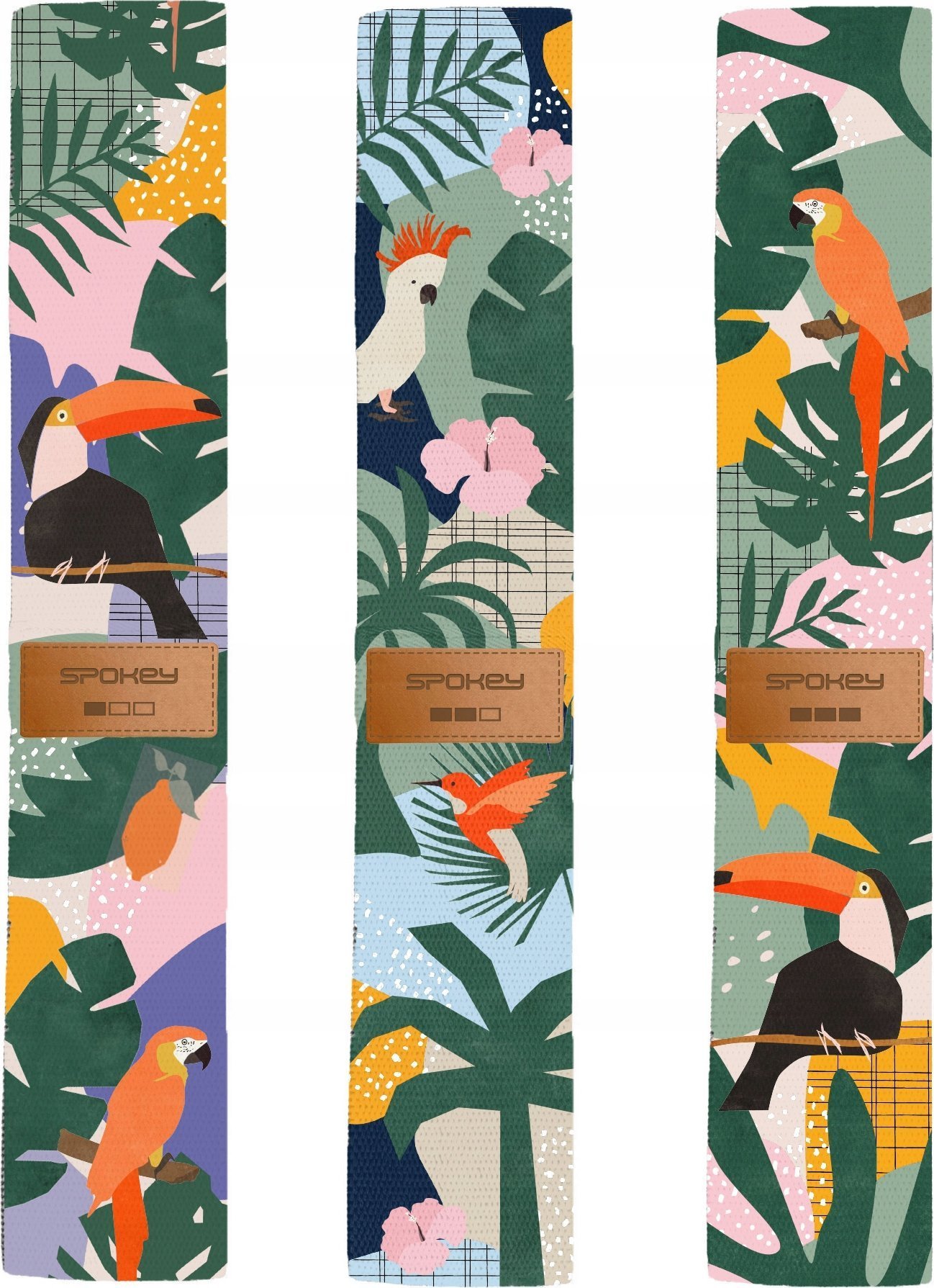 Spokey Zestaw gum treningowych Spokey HOME JUNGLE