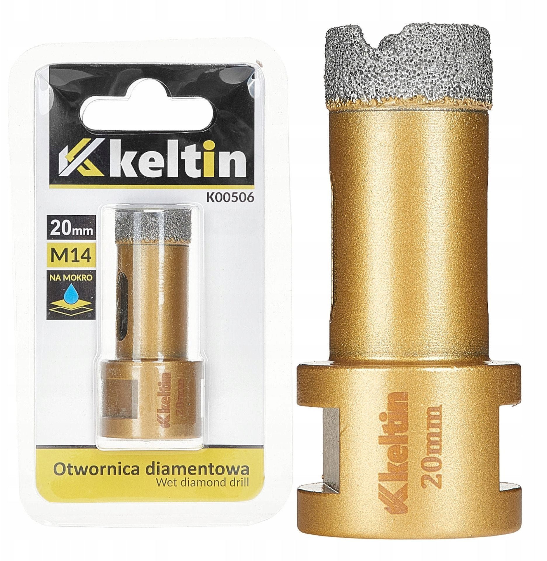 Otwornica diamentowa do gresu 20mm M14 (100)