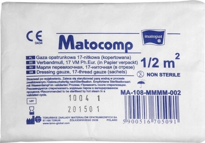 Matopat GAZA BAW. NWYJ. 1/2 M2 17N TZMO