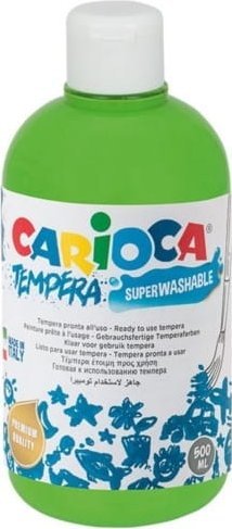Carioca FARBA TEMPERA KO027/13 500ML JASNOZIELONA