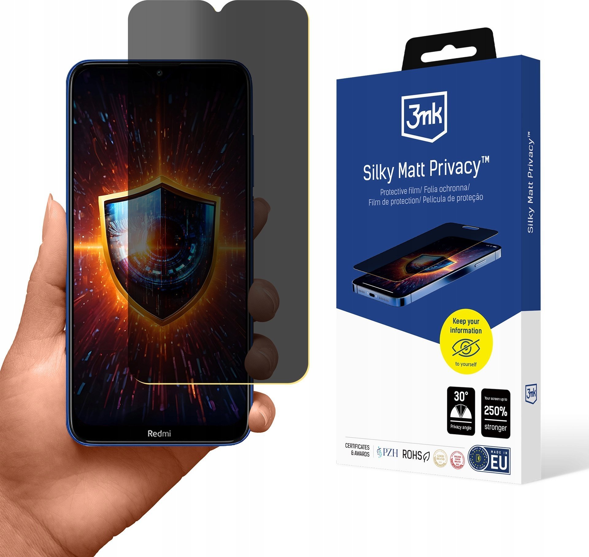 3mk Silky Matt Privacy pro Xiaomi Redmi 8
