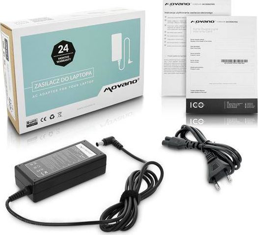Zasilacz do laptopa Movano 48 W, 4.4 mm, 4 A, 12 V (ZZ/LCD124P)
