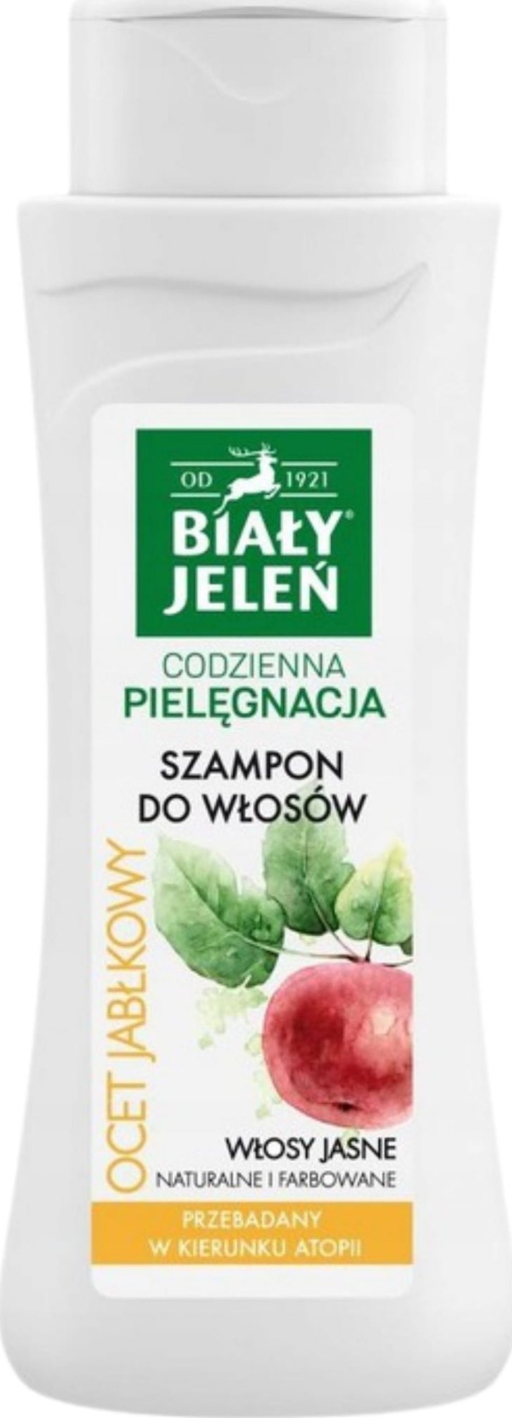 Biały Jeleń Szampon hipoalergiczny z octem jabłkowym 300 ml