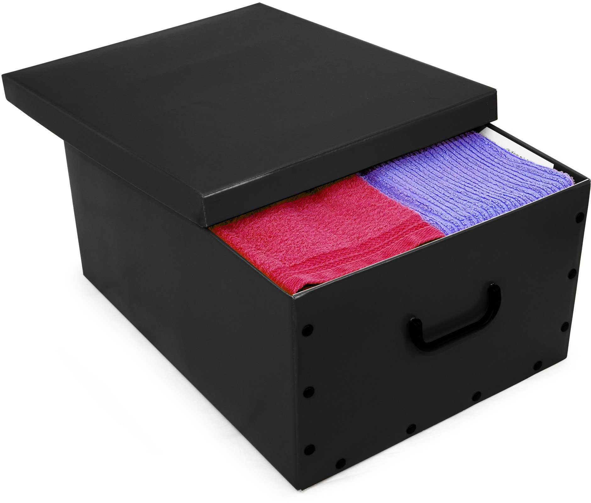 Kaste kartona 49x39x25cm Big Box Solid Colour asorti balta/melna/sarakana/gaisi peleka 8004226010425