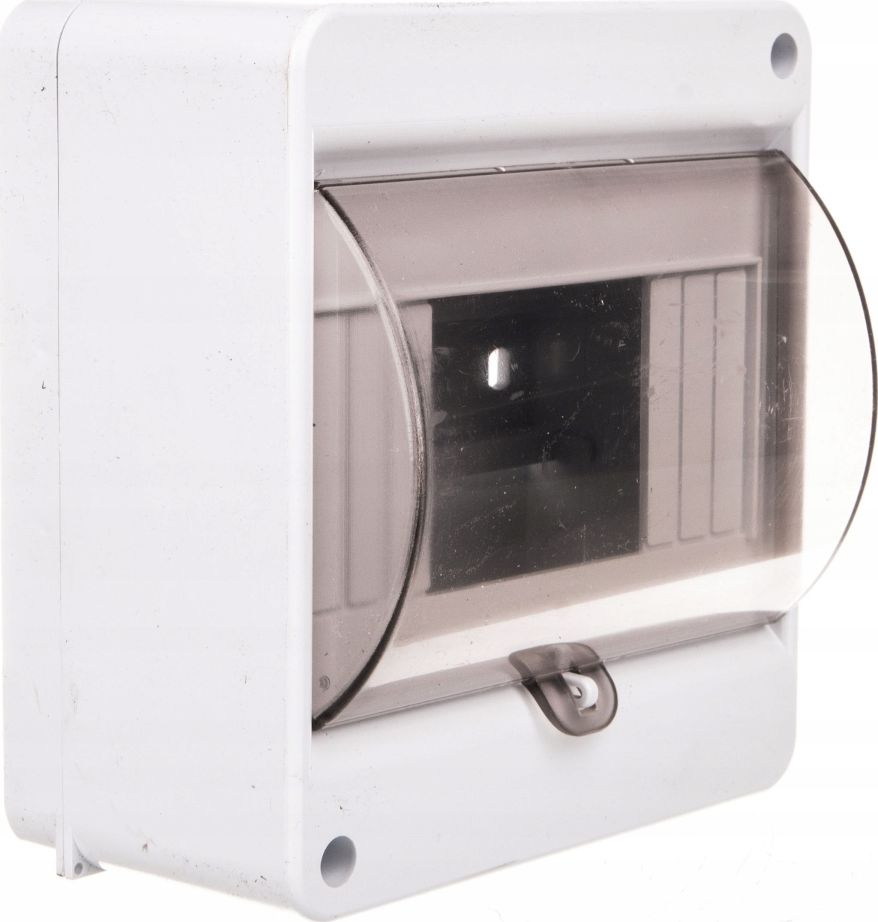 Incobex Rozdzielnica modułowa 1x6 natynkowa IP20 z klapką dymną i zaciskami (ENE-00319)