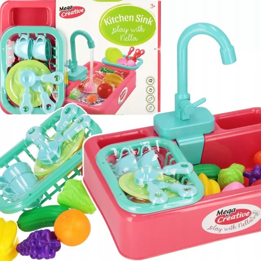 Mega Creative ZEST KUCH ZLEW B/O AKC 35X25X10 NELLA MC ROZ 24