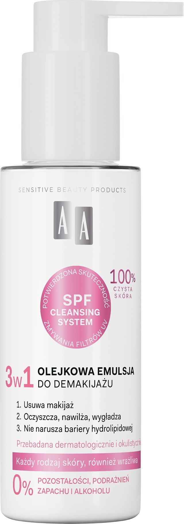 AA AA_Pure Derma olejkowa emulsja do demakijażu 3w1 150ml