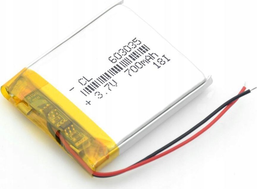 Liter Energy Battery Akumulator Li-Poly 700mAh 3.7V 603035