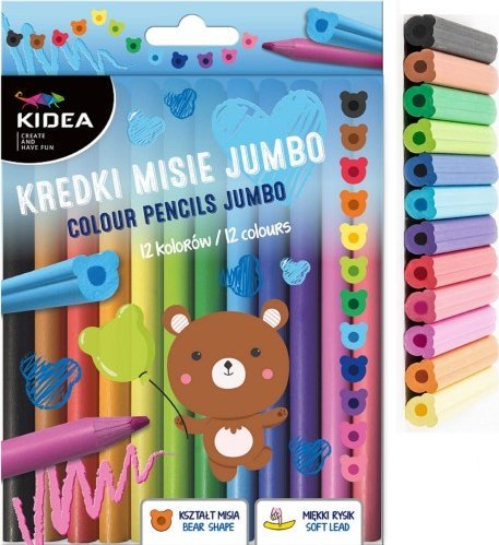 Derform KREDKI OLO MISIE 12KOL/160 JUMBO DERF KIDEA WB