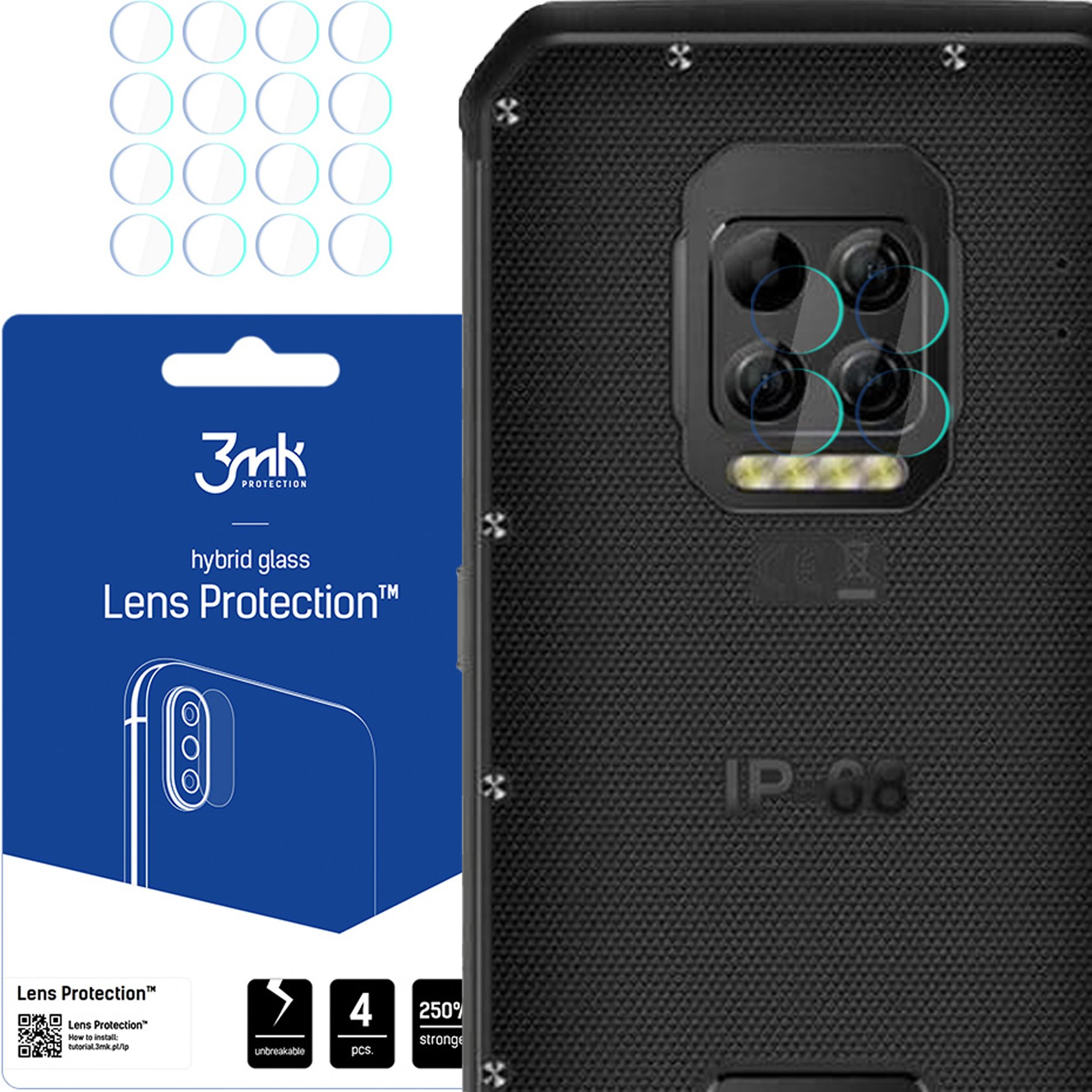 ULEFONE ARMOR 9 - 3MK LENS PROTECTION
