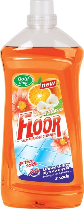 Floor Floor Active Soda - Uniwersalny płyn do mycia powierzchni z odtłuszczaczem - Orange Blossom