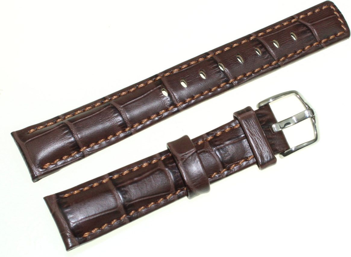 Hirsch Skórzany wodoodporny pasek do zegarka 18 mm HIRSCH Grand Duke 02528010-2-18