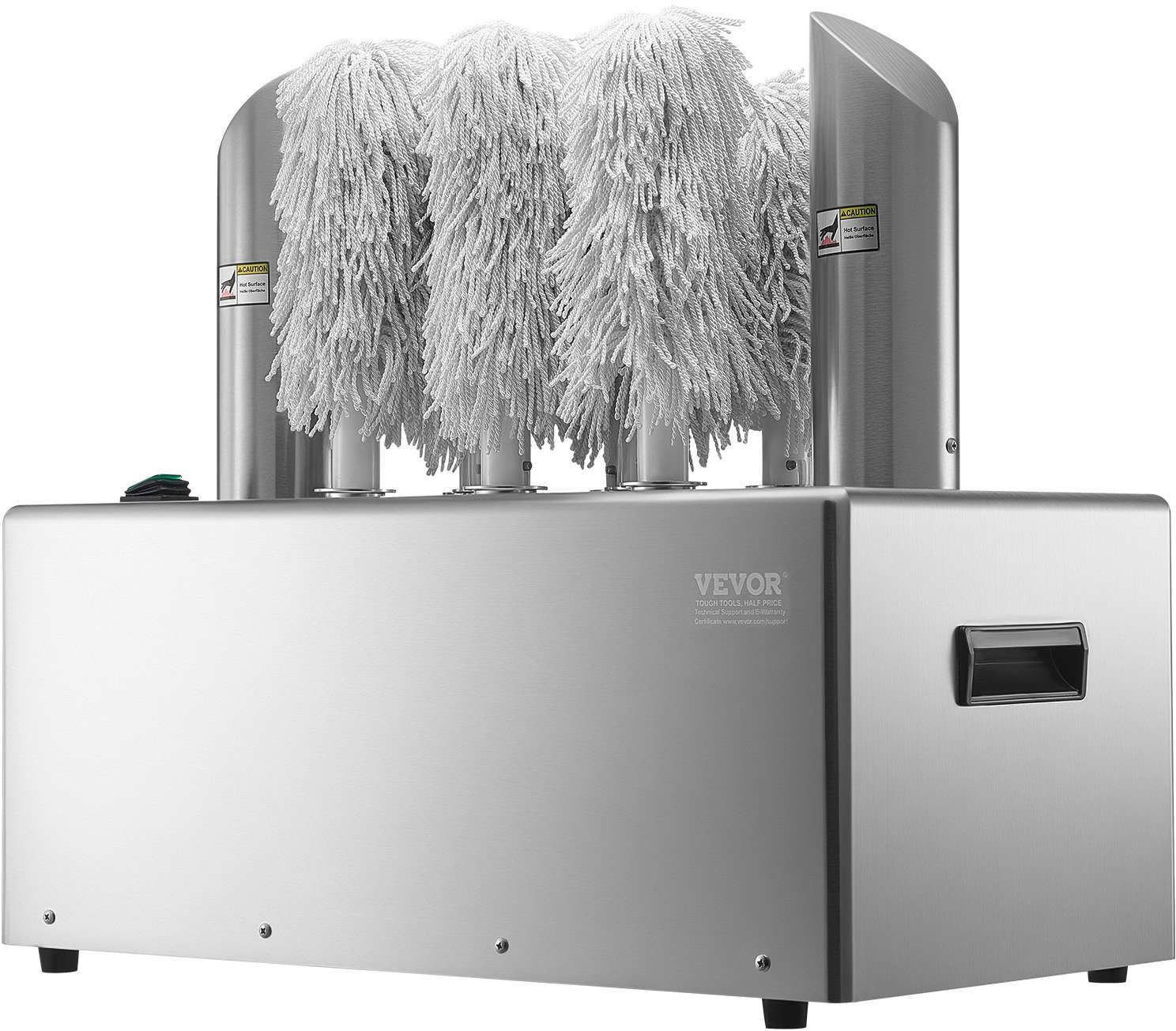 Elektryczna polerka do kieliszków z 8 szczotkami 660 kieliszków/h