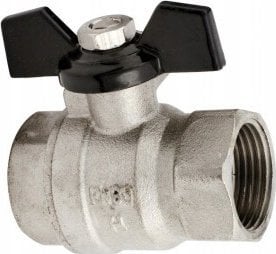 Hydroland ZAWÓR KULOWY WODNY 1/2" MOTYL TYTAN W/W // ZKW-15-WW-M-H-TYTAN