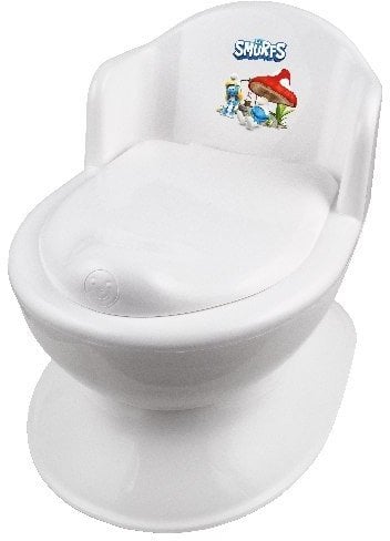 Media Rodzina Toaleta dla maluchów Smerfy biała