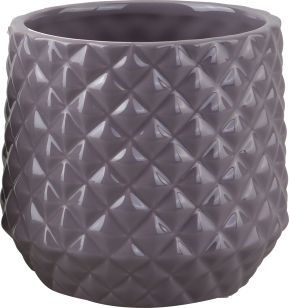 Tajemniczy ogród Osłonka ceramiczna BRĄZOWA uniwersalny