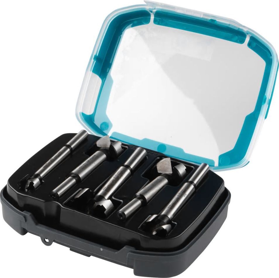 Wolfcraft Zestaw wierteł Forstnera 5-elementowy stalowe (1002000)