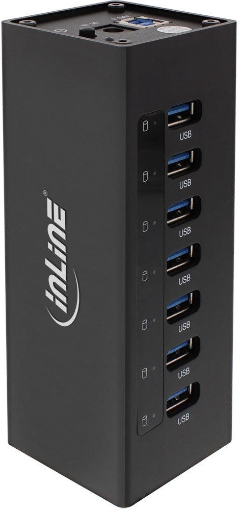 HUB USB InLine 7x USB-A 3.0 (35395B)