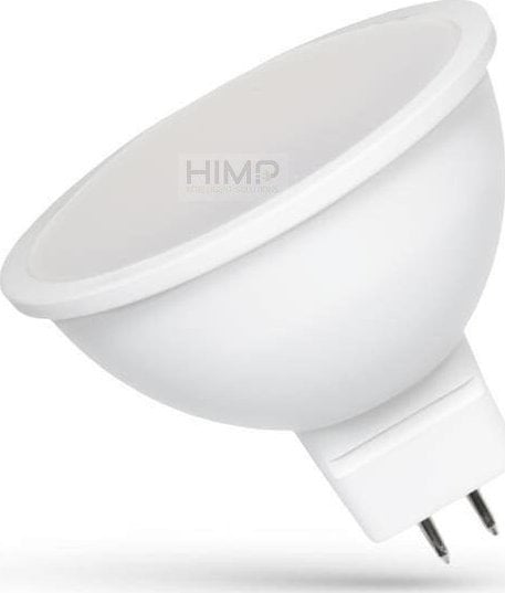 SpectrumLED Żarówka LED MR16 12V 6W SMD Barwa Neutralna Z mleczną szybą WOJ+14550 himp
