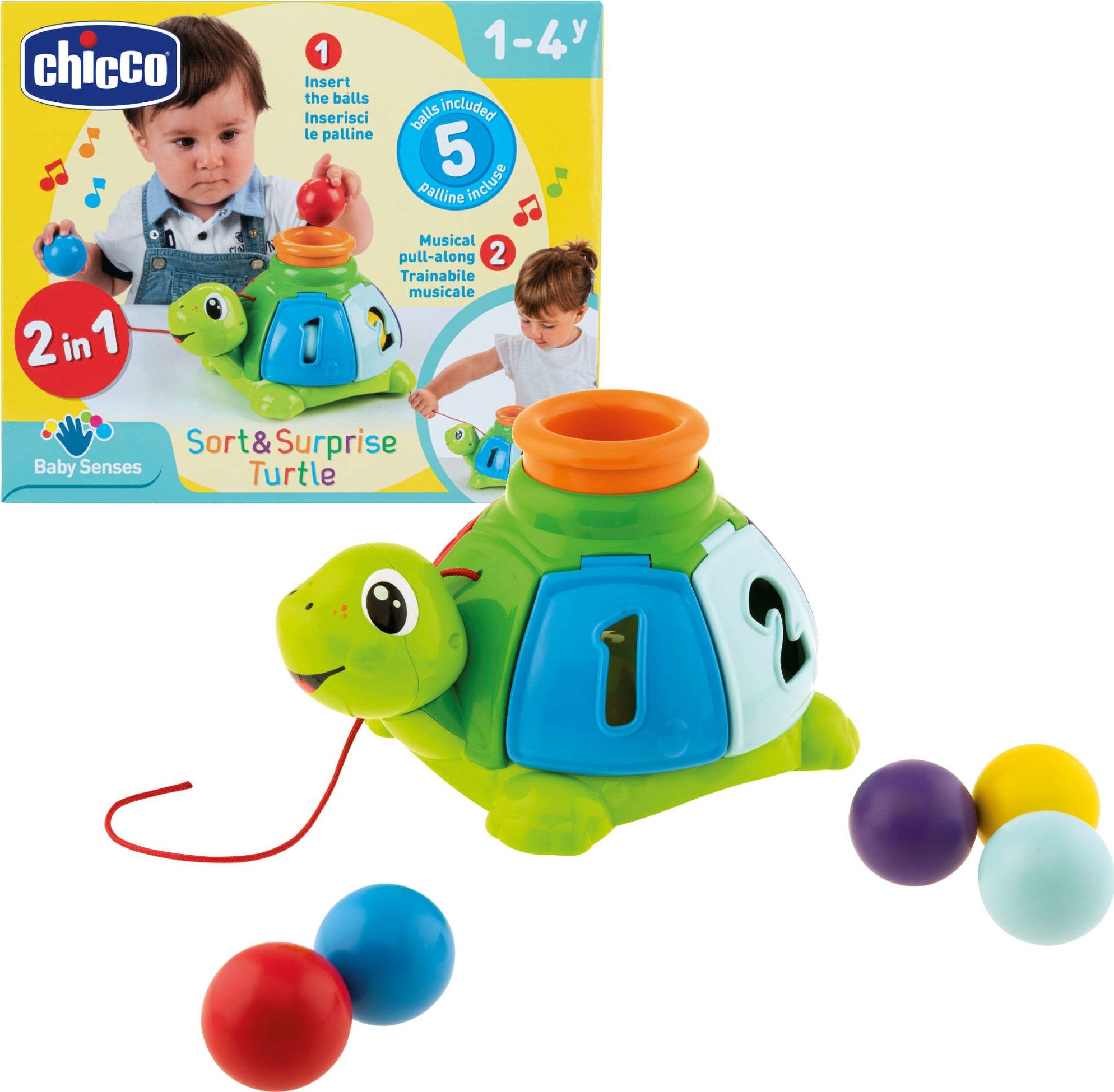 Chicco CHICCO SORTER ŻÓŁWIK 00010622000000
