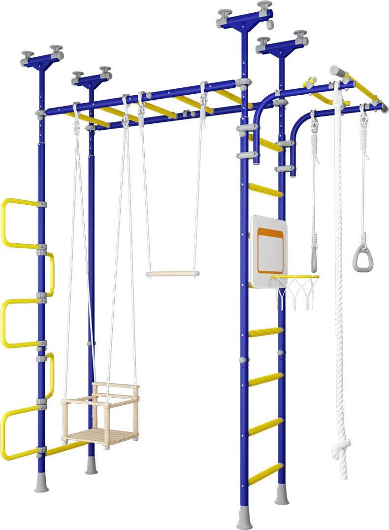 Romana Drabinka gimnastyczna Pegas 2 Romana niebieska