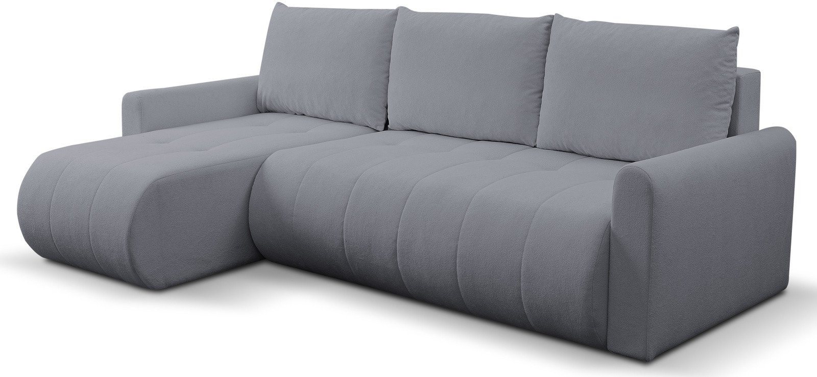 Narożnik Primo w tkaninie GERRA z funkcją spania i pojemnikiem na pościel