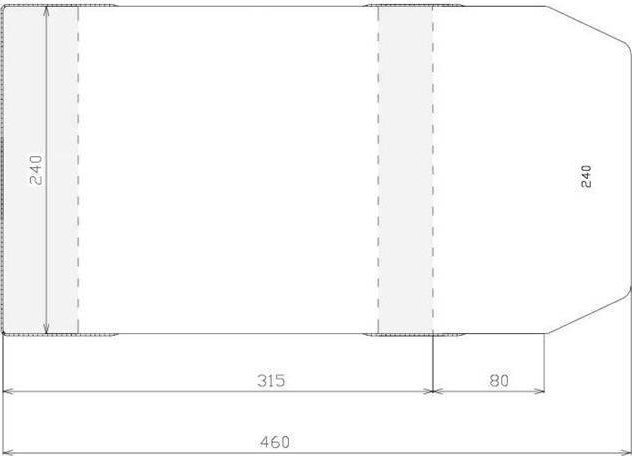 Sztapel Okładka regulowana 240x395mm (50szt)