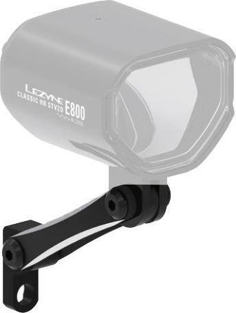 Lezyne Wspornik, uchwyt Lezyne Fork Mount do lampek przednich, E-bike, aluminium, czarny