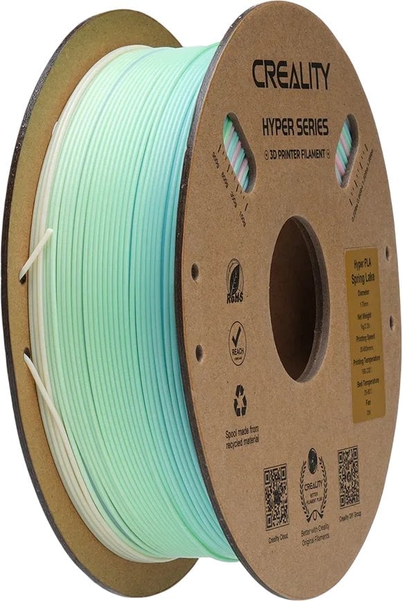 Filament Creality Hyper Rainbow PLA, 1kg, 1.75mm, Spring Lake (3301010424)